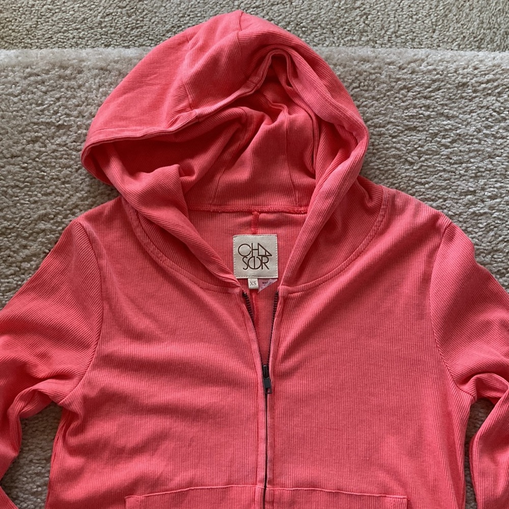 Chaser Coral Color Hooded Jacket - Picture 3 of 8